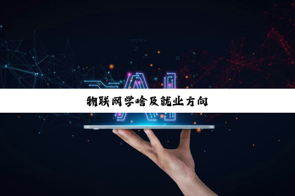 物联网学啥及就业方向